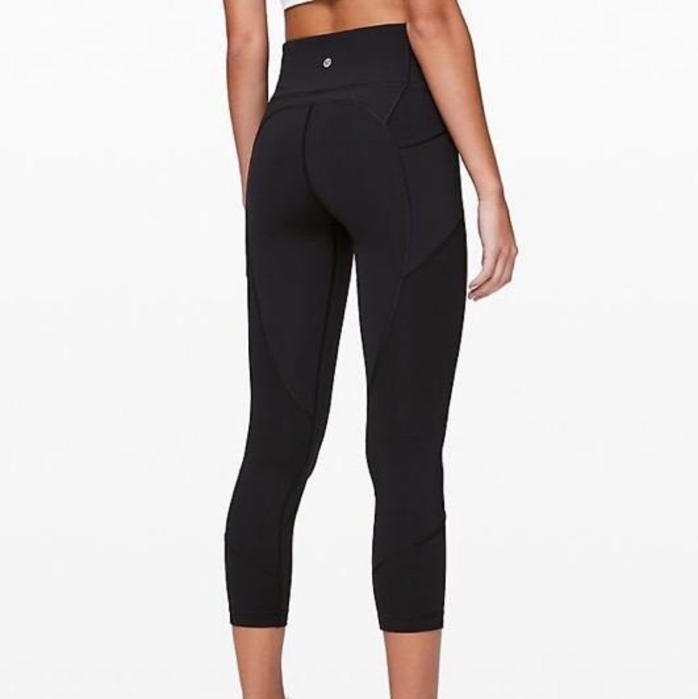 Black Lululemon size 12 pants, almost new!